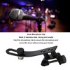 Drum Microphone Clip Stainless Steel Adjustable Shockproof Securing Clamp Rim