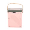 Karaoke Machine Set with RGB Light Rechargeable Bluetooth Speaker with