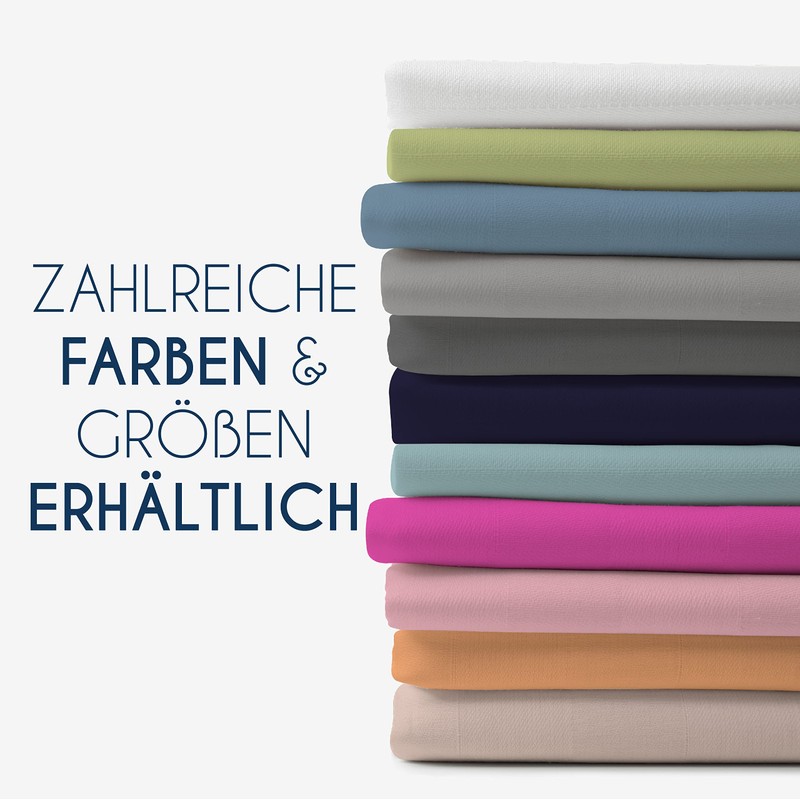 Dreamzie Fitted Sheet, 100% Polyester Microfiber, Oeko Tex Certified without