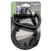 Foglia BK 36293 Myset Wide Carabiner Lock, Straight, 78.7 inches
