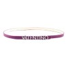 Valentino Women's Belty Belt, Mauve/Silver, XL, Mauve/Silver
