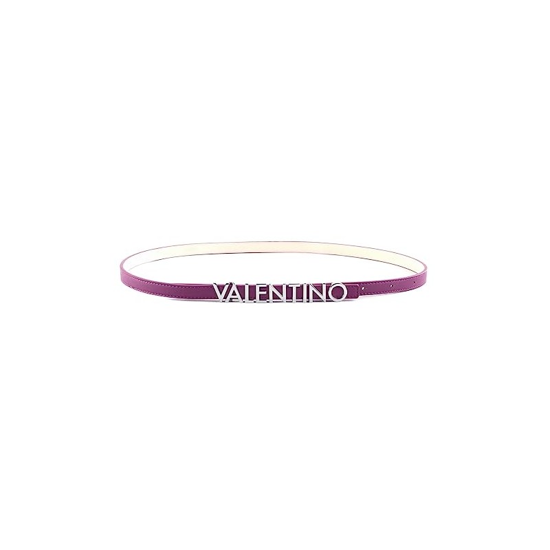 Valentino Women's Belty Belt, Mauve/Silver, XL, Mauve/Silver