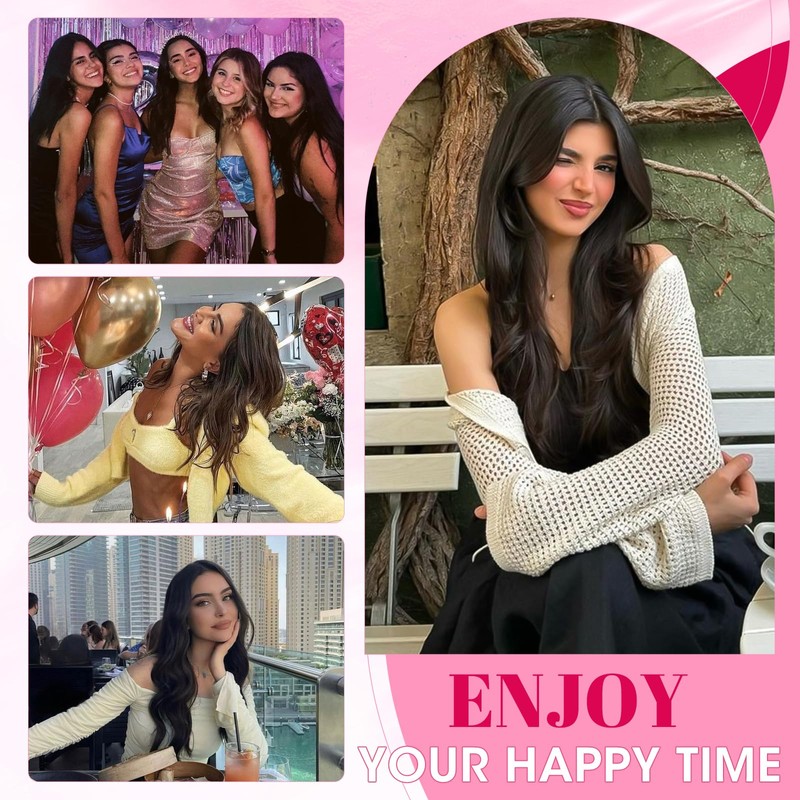 MY-LADY Invisible Tape in Hair Extensions Human Hair - 20pcs