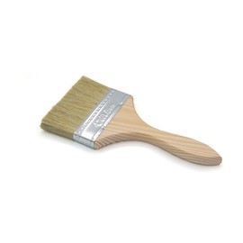 Boguish 4 Inch Paint Brush Synthetic Bristle with Wood Handle for Wall Treatment