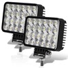 Adzoon LED Tractor Lights 2PCS 6 Inch 10000LM 12v LED