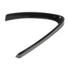 Bumper Grill Trim V Shape Frame Decoration Bright Black Replacement