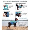 Adjustable Dog Life Jacket with Head Support & Rescue Handle