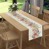 Nautical Table Runner, Summer Coastal Starfish Table Decor 13"x36"