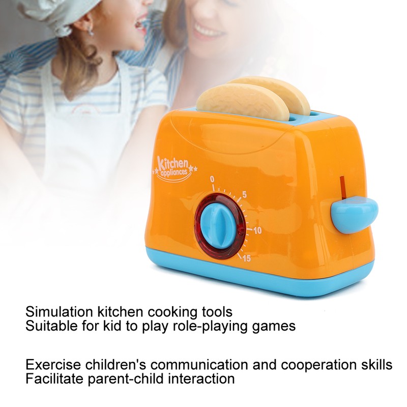 Children Simulation Home Appliance Juicer Mixer Bread Machine Kitchen Cooking