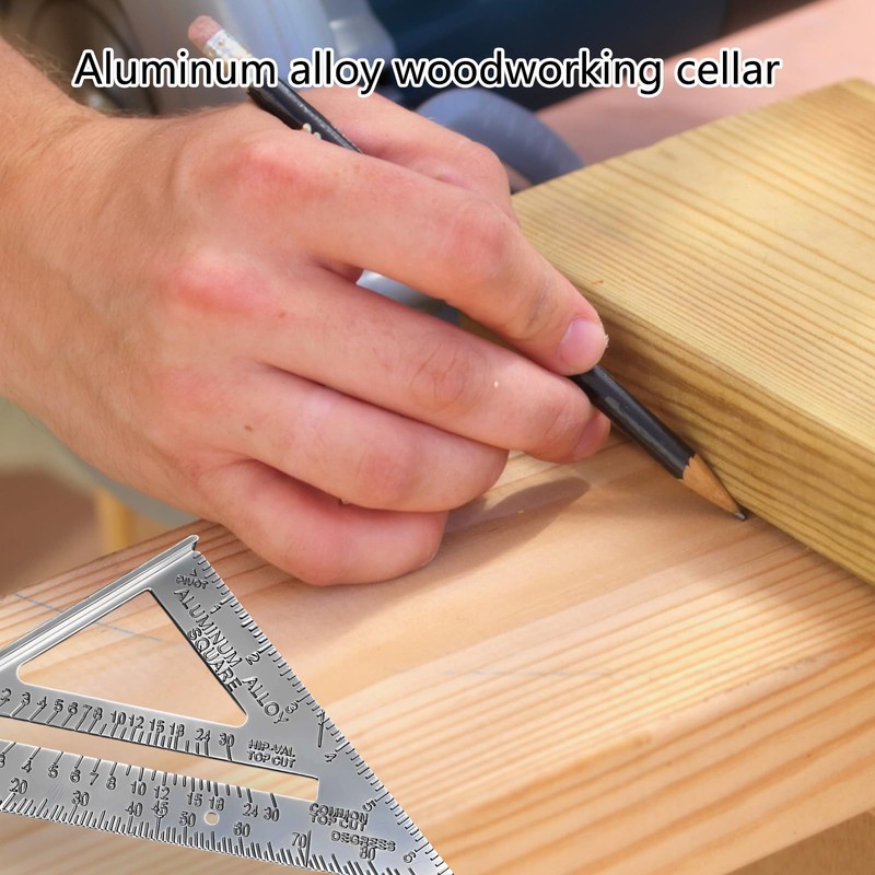 Set Square, 30cm Straight Ruler and 24cm Set Square, Precision