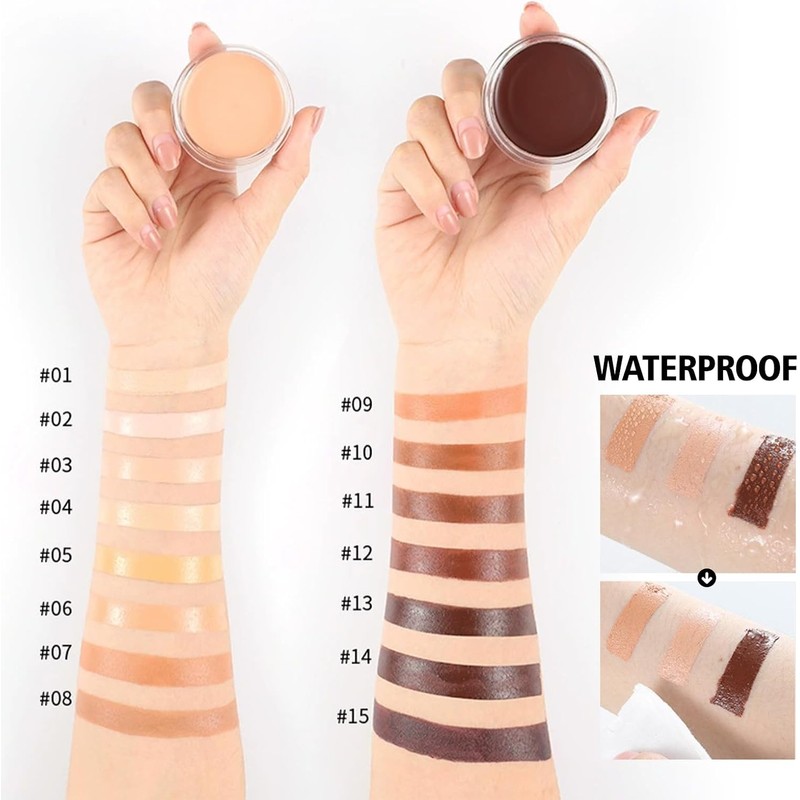 Erinde Corrector de Alta Cobertura y Larga Duración, Fórmula Crema