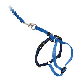 PetSafe Easy Walk Cat Harness & Bungee Lead Blue Cats Medium
