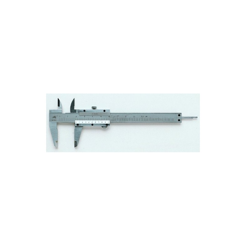 Metrica 10011 Mini Vernier Caliper 100 mm Chrome Plated