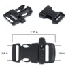 West Coast Paracord Side Release Whistle Buckle – 3/4 Inch