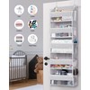 ULG 1 Pack Over Door Organizer with 5 Large Pockets