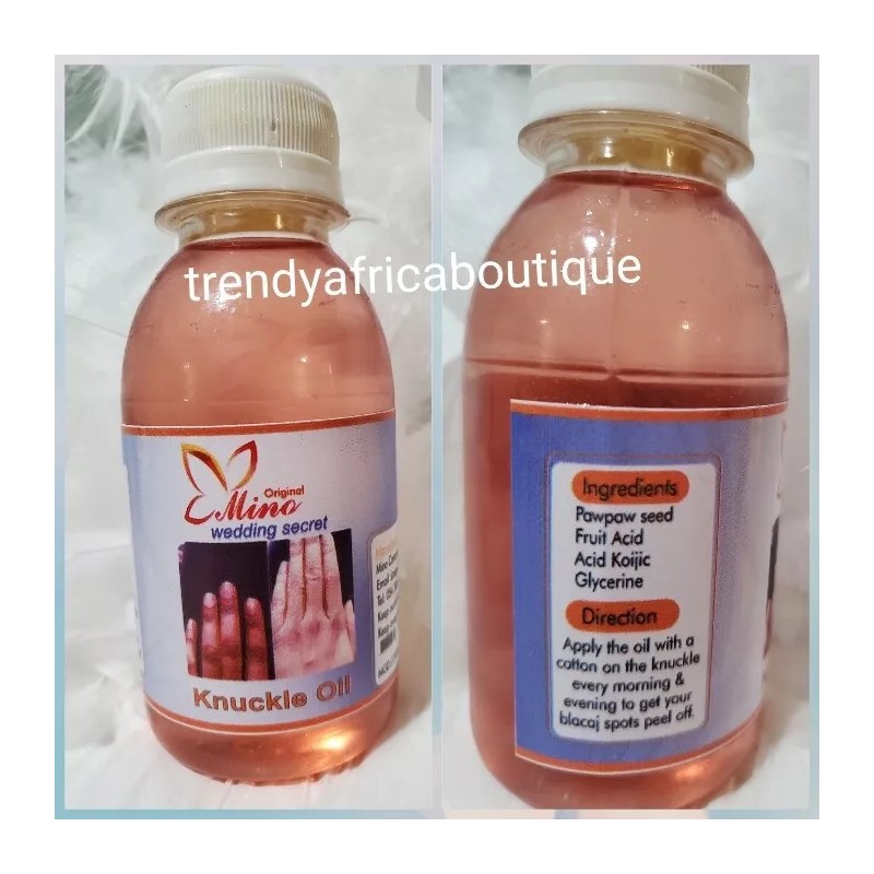 Mino wedding secret effective Knuckle peeling oil 60ml x 1