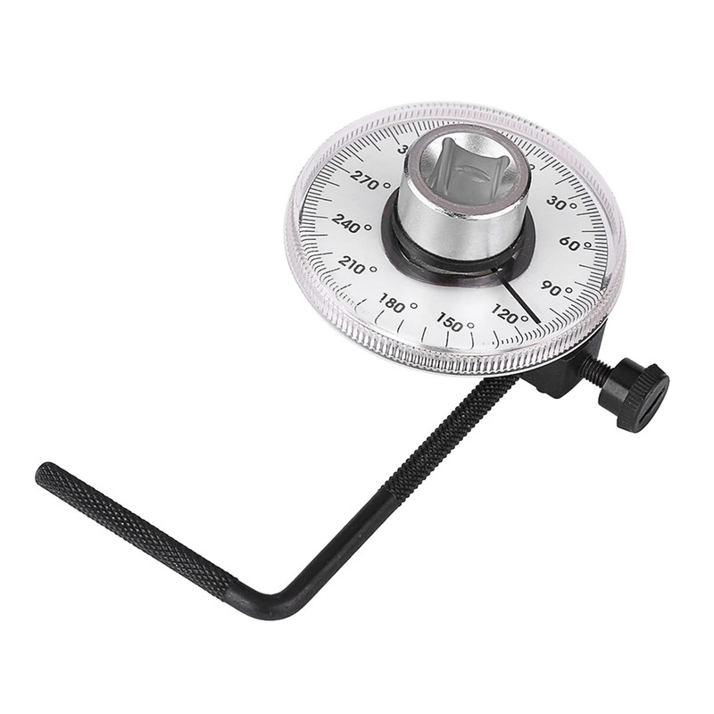 Gradenboog Auto, 3/8 Angle Gauge, Adjustable Angle Torque Meter, 1/2