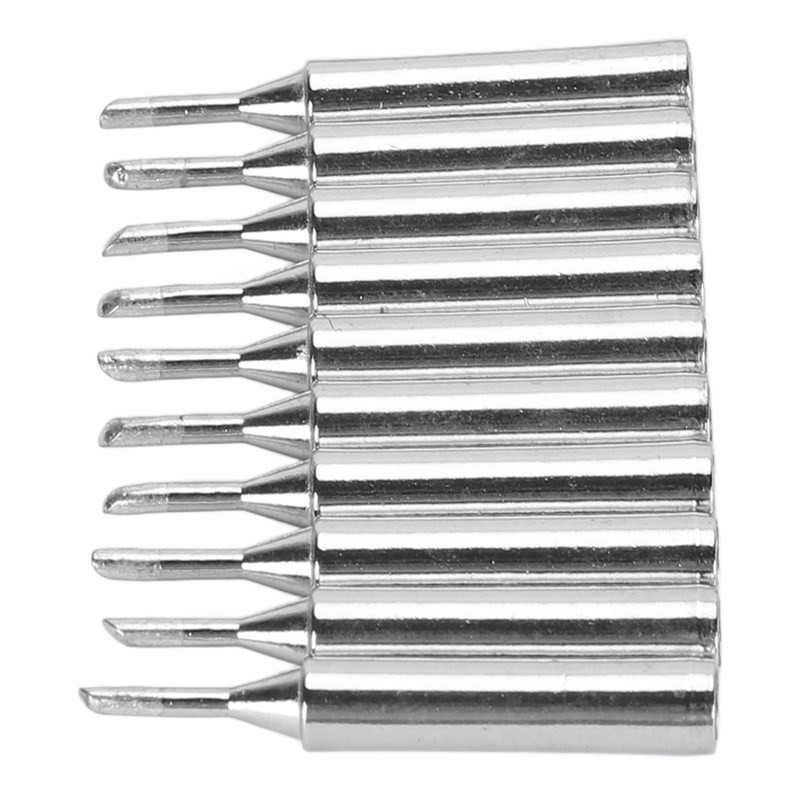 10PCS Set Solder Iron Welding Tips Accurate Multifunctional Thermal Solder