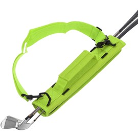 PATIKIL Lightweight Carry Bag, Mini Golf Club Bag with Adjustable Strap for Men Women Golfer Pouch Driving Range Carrier Course Training Practice Case Grass Green