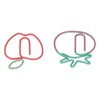 100pcs Paper Clips Increased Slip Resistance Rust Prevention Portable Metallic