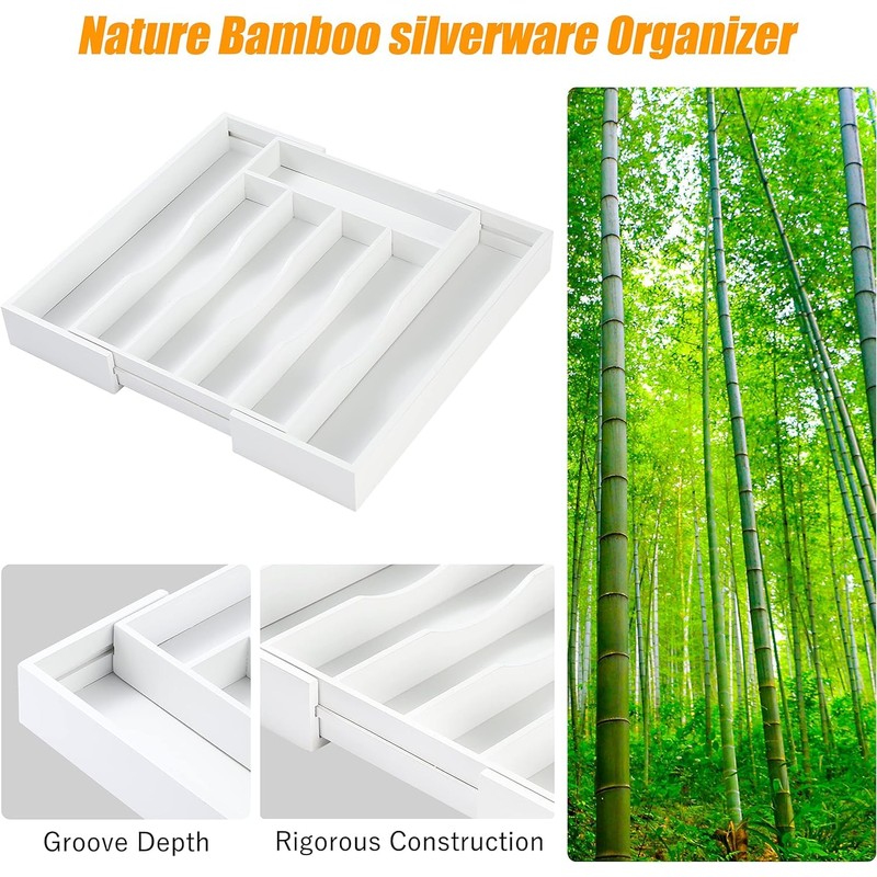 Kitchen Silverware Drawer Organizer and Storage Utensilios De Cocina Modernos