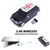 Sports Car Shaped Wireless Mouse 3 Button Optical Mouse Ergonomic