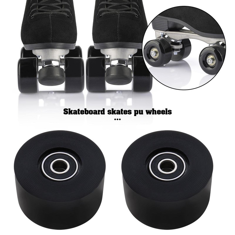 Pack of 4 Roller Skate Wheels 54 mm Diameter 80