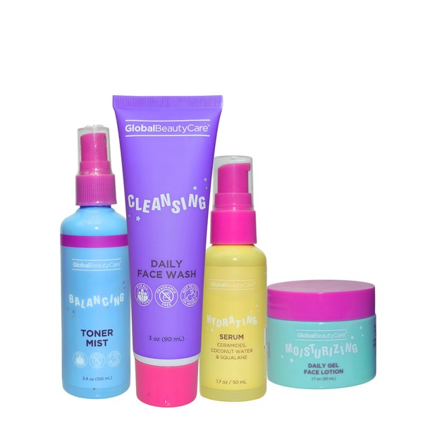 Global Beauty Care Youthful Skincare Set - Daily Gel Face
