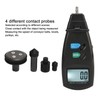 Tachometer LCD Digital Handheld Contact Non Contact 4 Test Mode