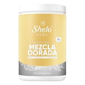 Mezcla Dorada Sheló Nabel Cúrcuma Y Jengibre 480 Gr                                                                                                   