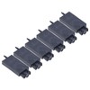 6Pcs Ink Damper Solvent Inkjet Head Rectangular PP Damper Replacement
