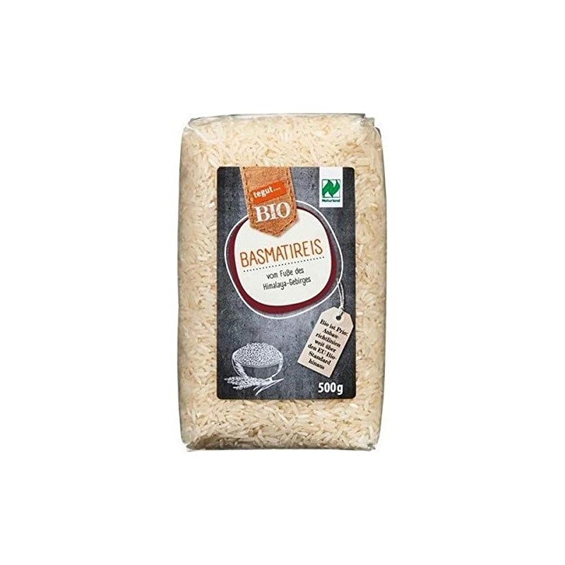 tegut… Bio Basmati rice, 500 g