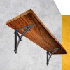 NACH Decorative Shelf Brackets, 2 Pack of 9.1 x 1.5