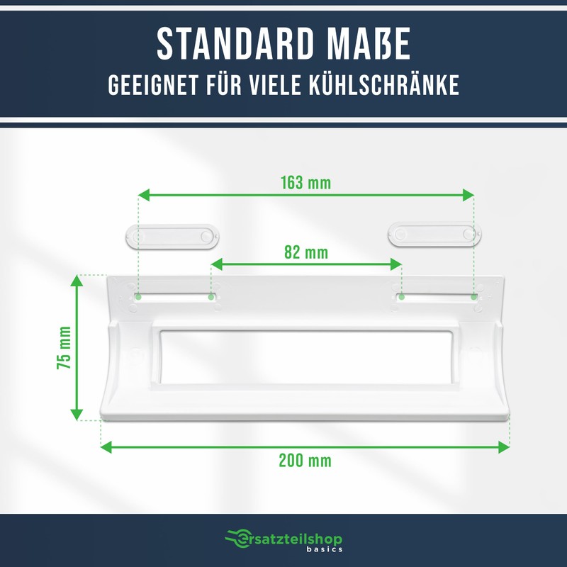 Fridge Handle Universal 200 x 70 mm Door Handle Fridge