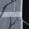 Eslir Roman Blind with Loops, Roman Shade for Kitchen, Transparent