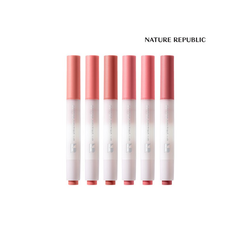 Nature Republic (현대Hmall)네이처리퍼블릭 1+1 코튼 멜팅 립 (Naver Hmall) Nature