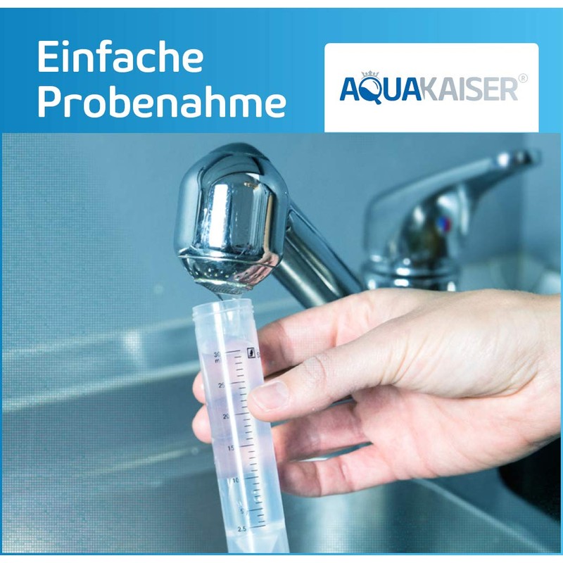 Aquakaiser 3-in-1 Water Test for Drinking & Tap Water -