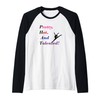 Hübsches, heißes und talentiertes Übungs-T-Shirt Raglan