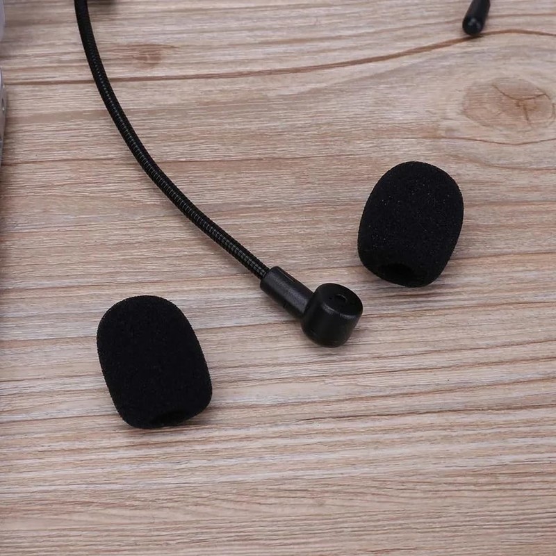Amykite 20PCS Mini Microphone Cover,Microphone Windscreen Foam Cover,Noise Reduction and