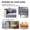 Upgraded Cat Scratch Furniture Couch Protector with Natural Sisal for