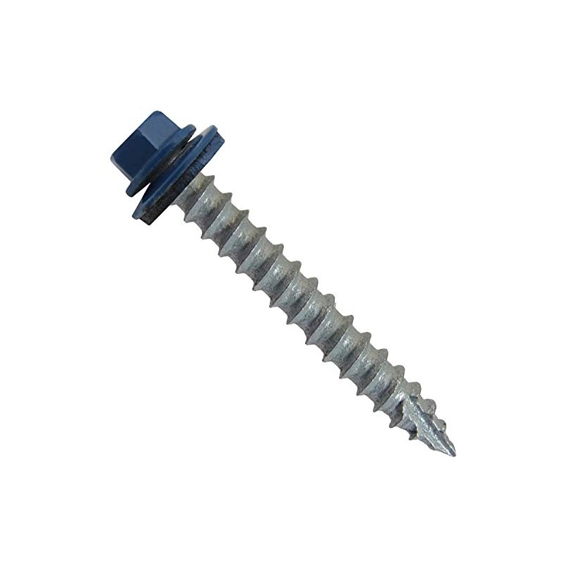 14x2 Metal Roofing Screws (Gallery Blue) (14X2 MRS CASE)