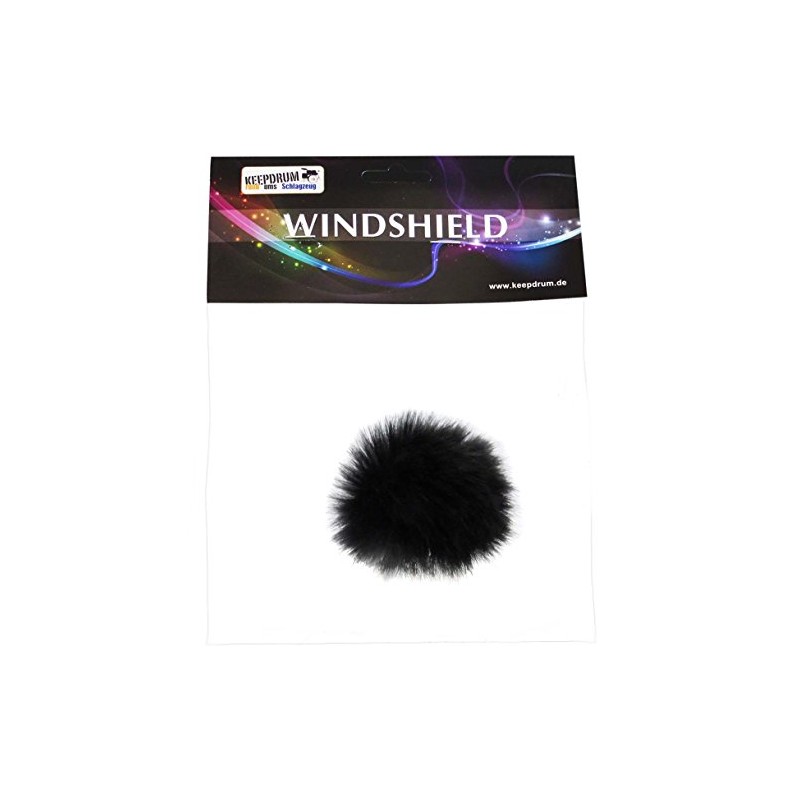 keepdrum WS05 Mini Fur Windscreen for Headsets and Lavalier Microphones