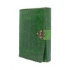 Nemesis Now Greenman Leather Journal With Lock 28cm Green