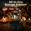 12'' Double-Layer Portable Fire Pit Carrying Bag