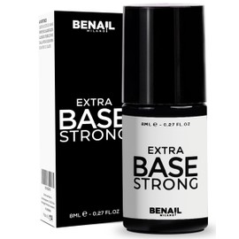 Base Strong 8 ml Semipermanenter Nagellack mit Dispersion, Basisgel für halbpermanenten Nagellack, langlebig und elastisch für professionelles Aufbaugel, Acrygel