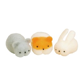 Cool Beans Boutique Needle Felting DIY Kit (with English Instructions) – Imported from Japan (Hamster Kitty Bunny)