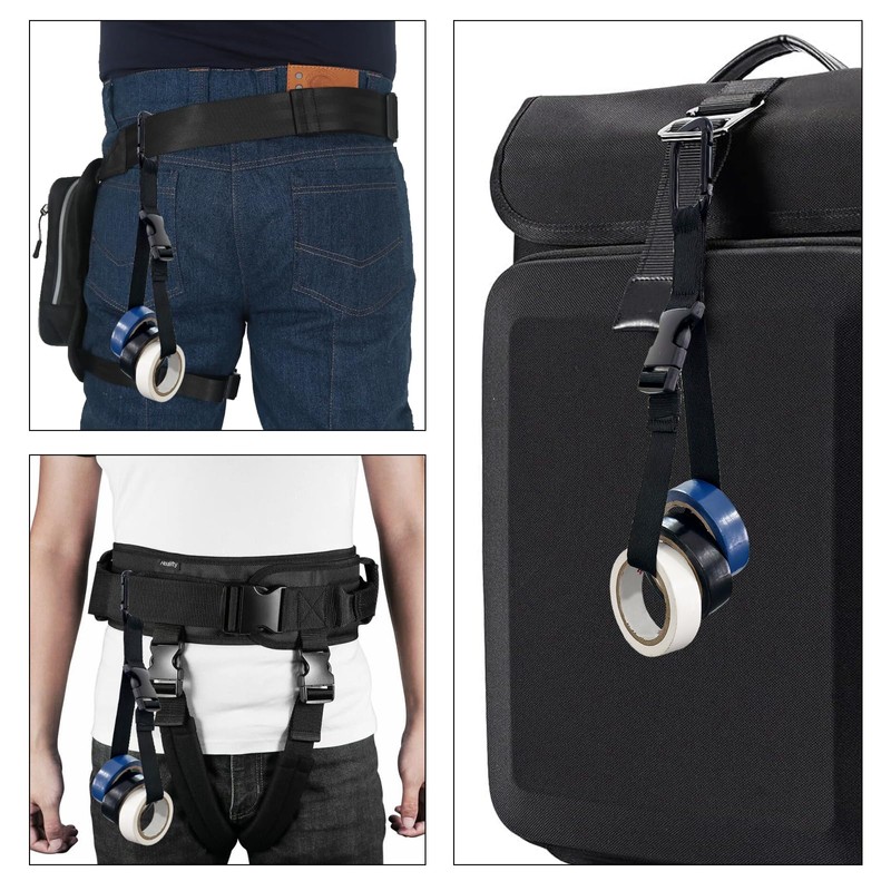 2 Pcs Electrical Tape Holder for Tool Belts,Tape Roll Holder