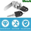 Litensh 30mm Security Mailbox Lock, Letter Post Box Lock, Cabinet