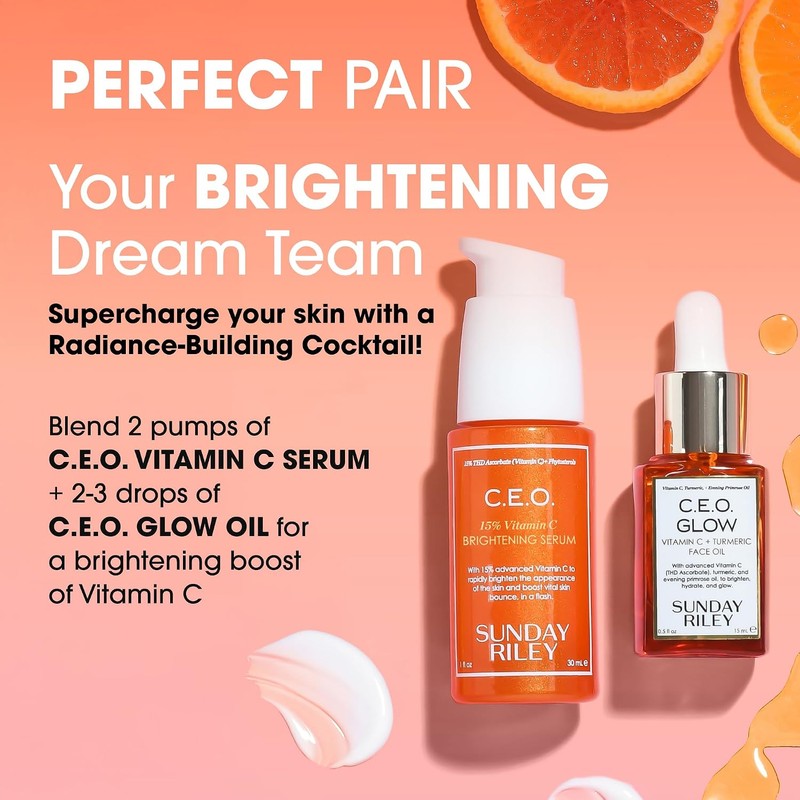 Sunday Riley C.E.O. Rapid Flash Brightening Serum, 1.0 Fl Oz