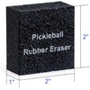 Pickleball Paddle Eraser, Best Carbon Fiber Pickle Ball Racket Cleaner,